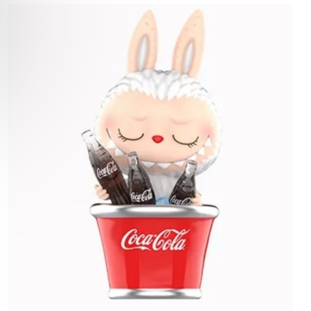 Coca-Cola Labubu The Monsters - Confirmed Time to Cool Down Authentic